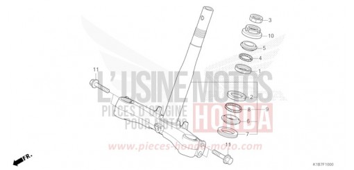 TIGE DE DIRECTION NSS350AM de 2021